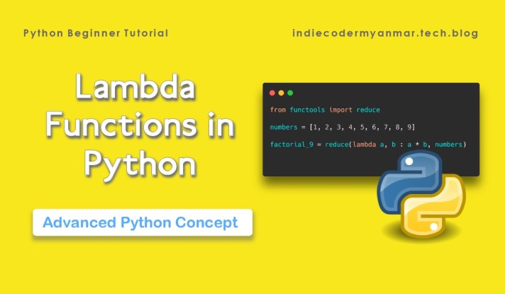 How to Use Lambda Functions : Advanced Python Concept